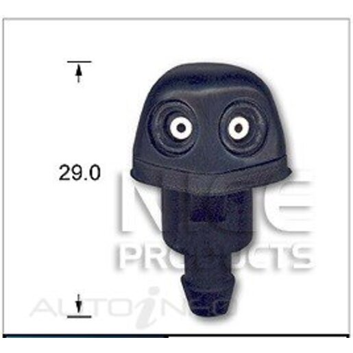 Nice Products Windscreen Washer Nozzle - NWN557