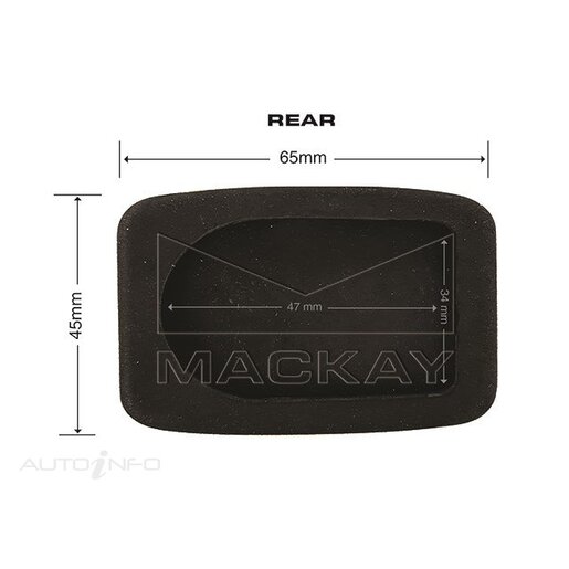 Mackay Brake Pedal Pad - PP2080