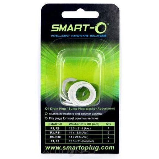 SmartO Sump/Drain Plugs - Assorted - WBP8