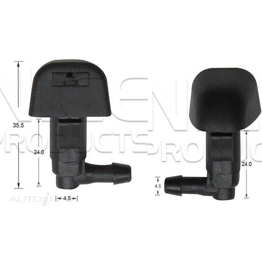 Nice Products Windscreen Washer Nozzle - NWN634