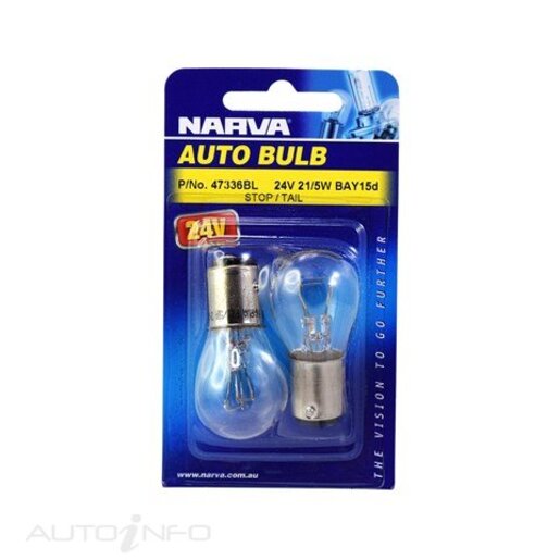 NARVA Globe 24V 21/5W Stop Tail Indicator