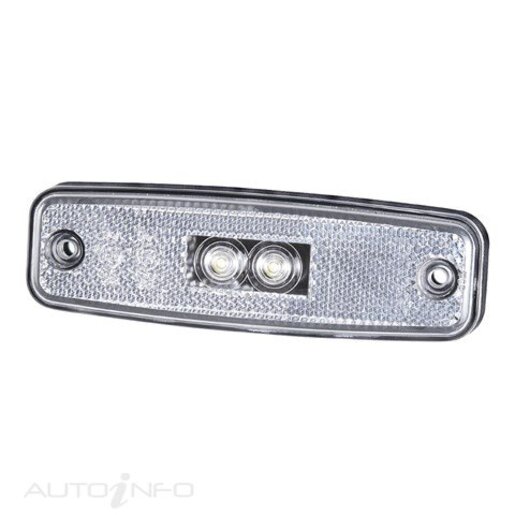 Narva 10-30V LED CLEAR FRONT END OUTLINE MARKER. LAMP - 92006