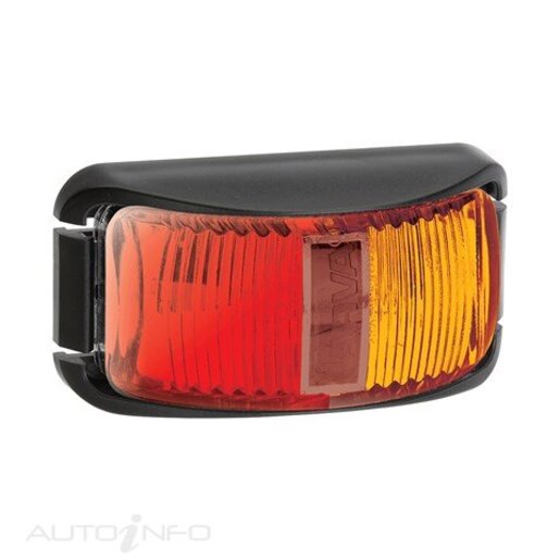 Narva 9-33V MODEL 16 LED SIDE MARKER RED/AMBER .5M - 91602