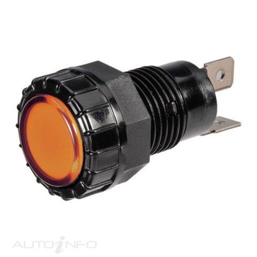 Narva 12 VOLT PILOT LAMP WITH AMBER L.E.D - 62062BL