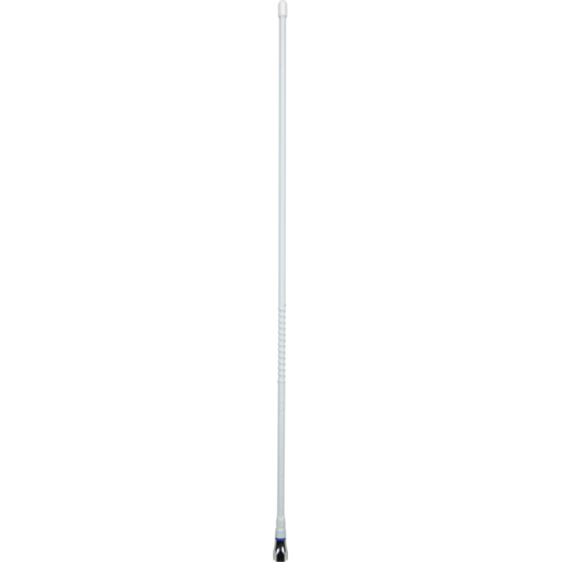 GME 640mm Antenna Whip (6.6dBi Gain) White - AE4018W