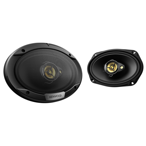 Kenwood 6" X 9" S Series 3 Way Coaxial Speakers 500W - KFC-S6976EX