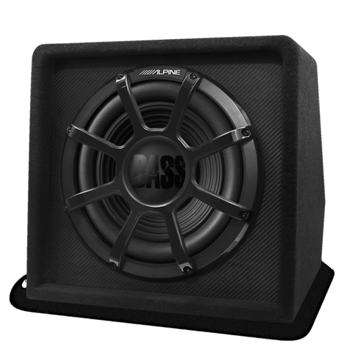 Alpine 12" Bass Series Single Subwoofer Enclosure - SBW-S12S4