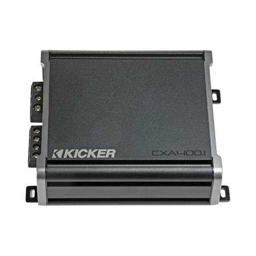 Kicker CX Series RMS Mono Subwoofer Amplifier 400W - 46CXA400.1