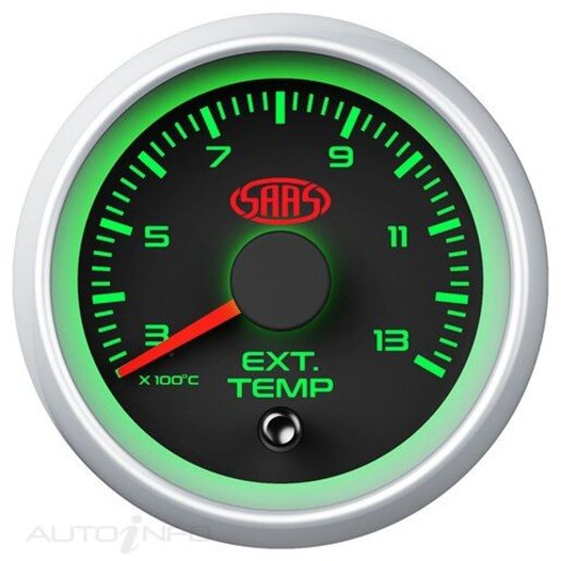 EXHAUST TEMP GAUGE 300-1300 SERIES2 52MM BLACK