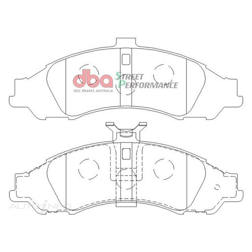 DBA Front Street Performance Brake Pads - DB1331SP