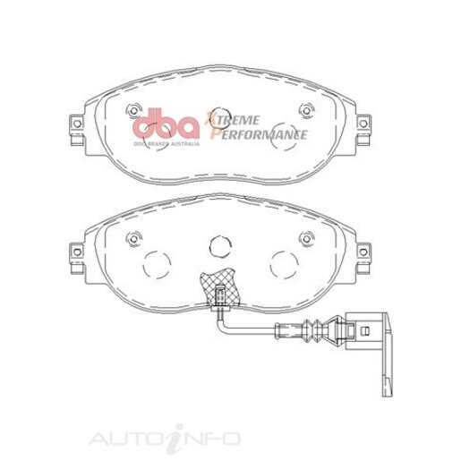 DBA Performance Disc Brake Pads - DB8849XP