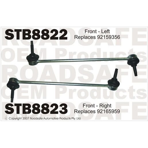 Roadsafe Front Sway Bar Link - STB8822