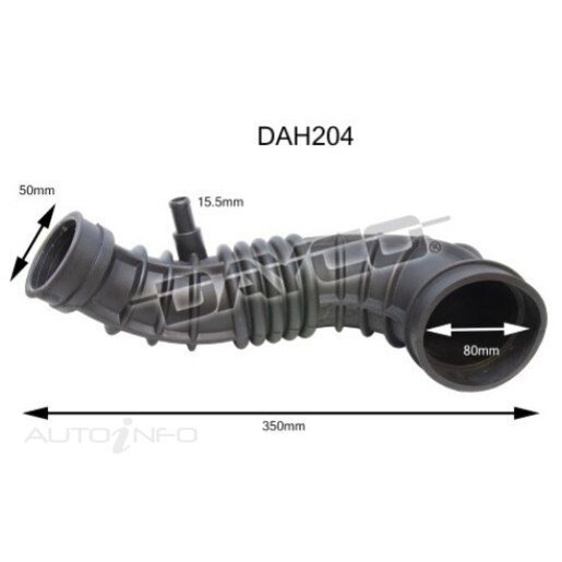 Dayco Air Intake Hose - DAH204