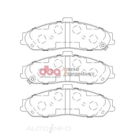 DBA Performance Disc Brake Pads - DB7599XP