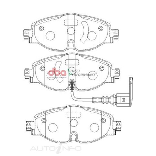 DBA Performance Disc Brake Pads - DB2383SP