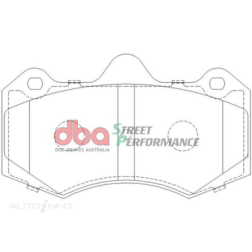 DBA Performance Disc Brake Pads - DB1937SP