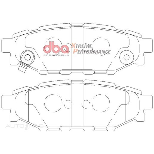 DBA Performance Disc Brake Pads - DB1803XP