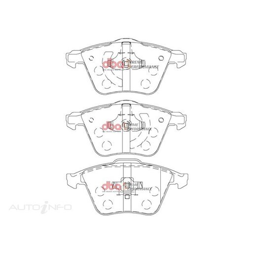 DBA Front Xtreme Performance Brake Pads - DB2176XP