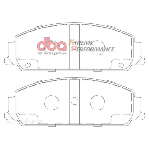 DBA Front Xtreme Performance Brake Pads - DB1765XP