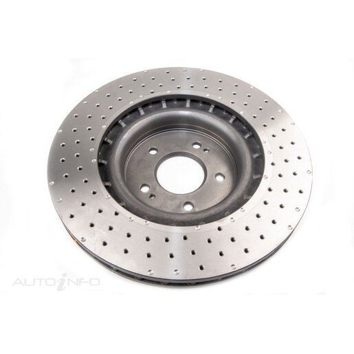 DBA Disc Brake Rotor Street Cross Drilled & Slotted - DBA43342XD