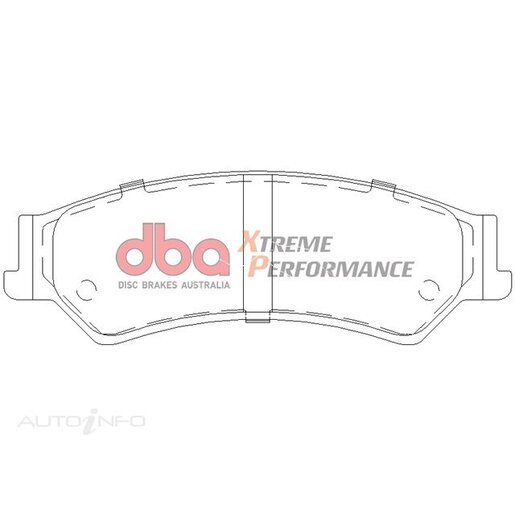 DBA Rear Xtreme Performance Brake Pads - DB1675XP