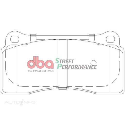 DBA Front Street Performance Brake Pads - DB1935SP