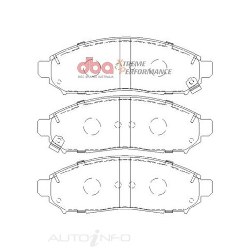 DBA Front Xtreme Performance Brake Pads - DB1835XP