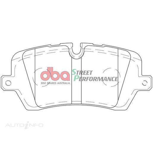 DBA Rear Street Performance Brake Pads - DB8919SP