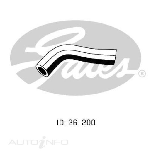 Gates Lower Radiator Hose - 05-0806