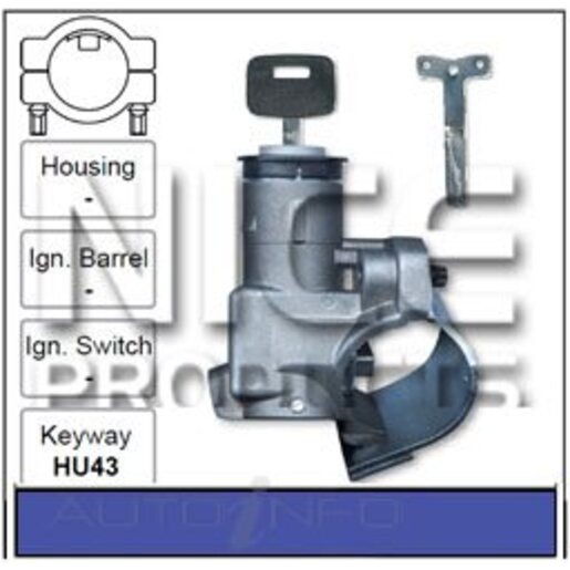 Nice Products Ignition Lock - NI702