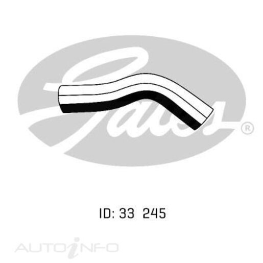 Gates Upper Radiator Hose - 05-0849