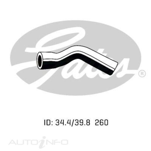 Gates Lower Radiator Hose - 05-0824