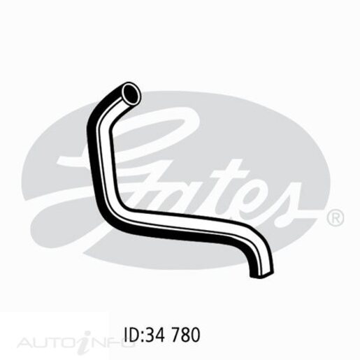 Gates Lower Radiator Hose - 05-0825