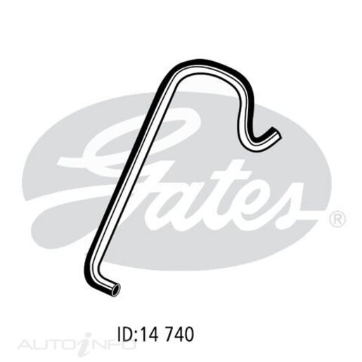 Gates Heater Hose - 02-0056