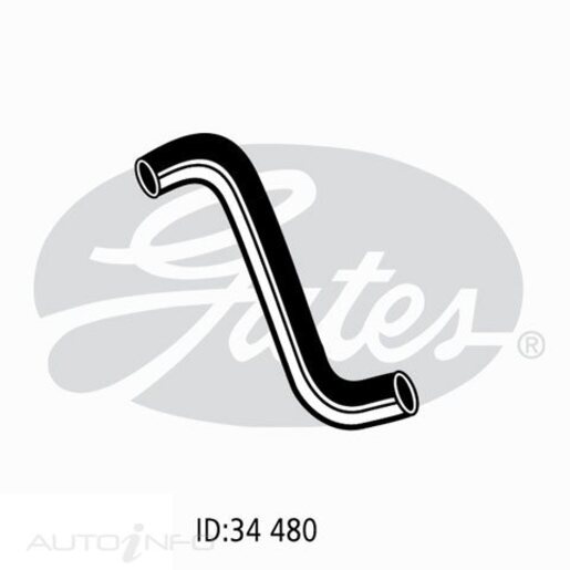 Gates Lower Radiator Hose - 05-0828