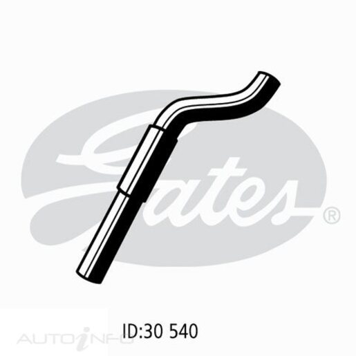 Gates Lower Radiator Hose - 05-0898