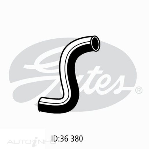 Gates Upper Radiator Hose - 05-0766