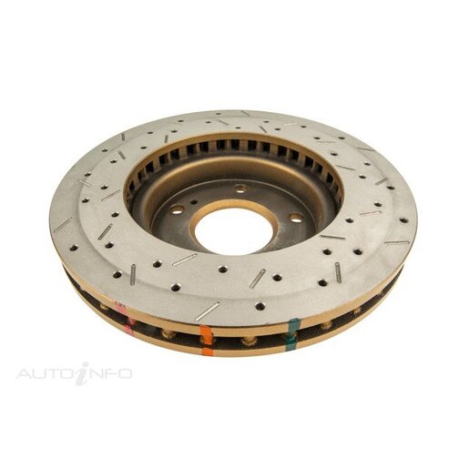 DBA Disc Brake Rotor Street Cross Drilled & Slotted - DBA4909XS