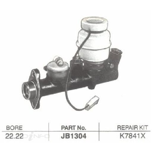 Protex Brake Master Cylinder - JB1304