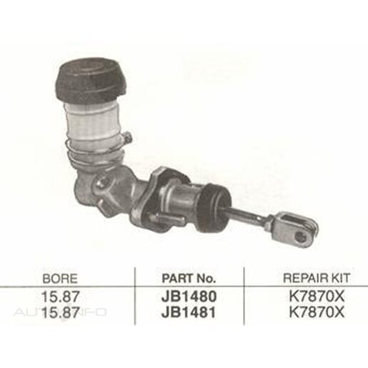 Protex Clutch Master Cylinder - JB1481