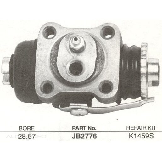 Protex Front Wheel Cylinder - JB2776