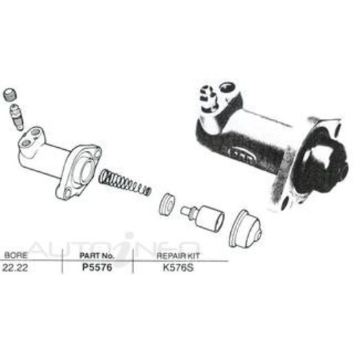 Protex Clutch Slave Cylinder - P5576