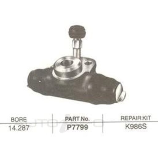 Protex  Rear Wheel Cylinder - P7799