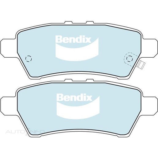 Bendix 4WD Rear Brake Pads - DB1919-4WD