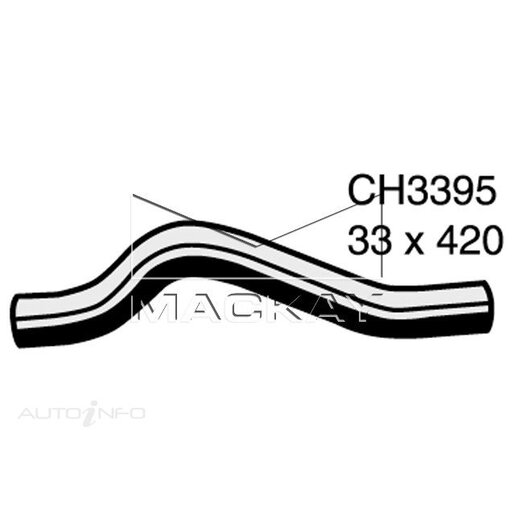 Mackay Radiator Upper Hose - CH3395