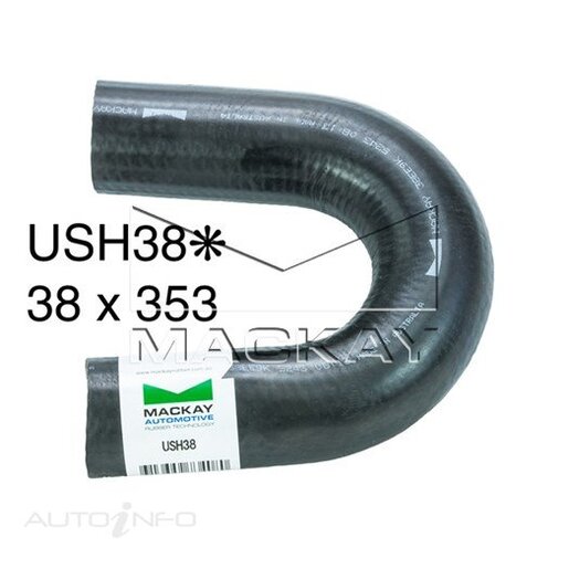 U SHAPED HOSE - WATERCOOLANT APPLICATIONS - 38MM 1 14 ID X 145MM ARM LENGTHS