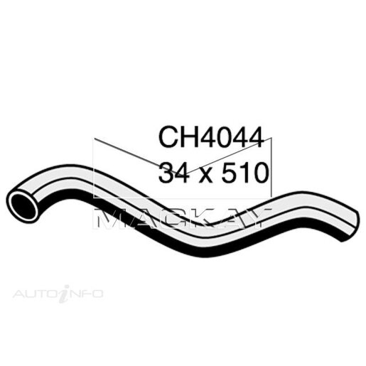 Mackay Radiator Lower Hose - CH4044