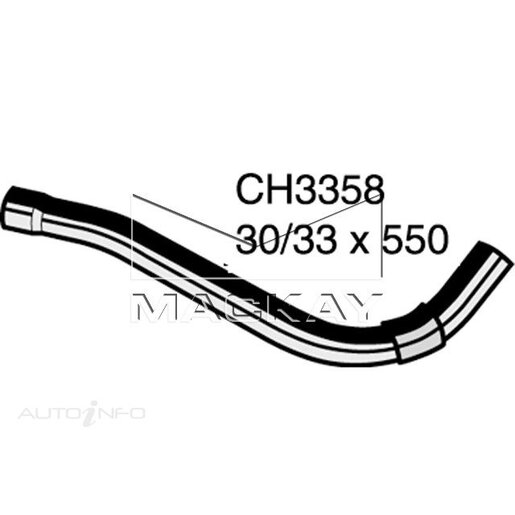 Mackay Radiator Upper Hose - CH3358