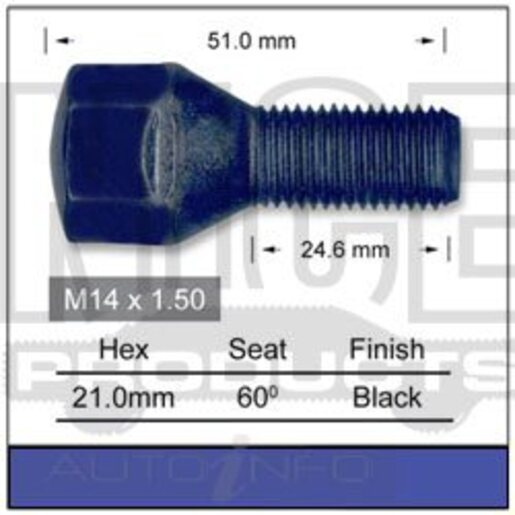 Nice Products Wheel Bolt - NR629