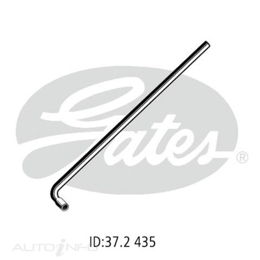 Gates Upper Radiator Hose - 05-1941